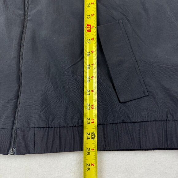 Adidas Women's Multi Sport 3 Stripes Lightweight Black Bomber Jacket Size 2X NWT - Picture 11 of 12